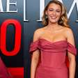 Blake Lively encanta ao usar vestido rosa deslumbrante assinado por estilista em evento