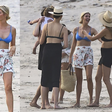 Gisele Bündchen curte praia na Costa Rica com filha de Donald Trump
