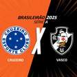 Cruzeiro x Vasco: onde assistir, escalações e arbitragem