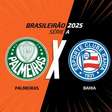 Palmeiras x Bahia, AO VIVO, com a Voz do Esporte, às 17h