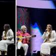 Preta Gil faz Gilberto Gil chorar ao aparecer de surpresa em show; veja fotos e vídeos
