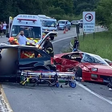 Ferrari bate de frente com outro veículo e deixa feridos em Piedade (SP)
