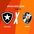 Botafogo x Vasco (Brasileirão Sub-20): onde assistir, escalações e arbitragem