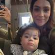 Leticia Cazarré faz pedido comovente ao passar noite com a filha na UTI