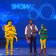 'Você sai da Record, mas a Record não sai de você', diz Porchat ao vivo na festa da Globo