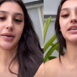Bia Miranda se revolta e debocha após ser questionada sobre origem do seu dinheiro: 'Roubei'