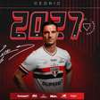 São Paulo acerta renovação com o lateral Cédric Soares