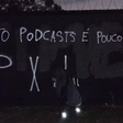 Corinthians tem muros pichados contra Augusto Melo: 'Muito podcast e pouco futebol'