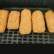 Banana à milanesa sem trigo na Airfryer: crocante e saudável