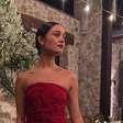 Casamento de Isis: Ximenes, Sophie e + apostam na monocromia