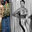 Com look dourado, Gigi Hadid homenageia primeira atriz negra em Hollywood no MET Gala