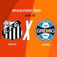 Santos x Grêmio Sub-20: onde assistir, escalações e arbitragem