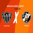 Atlético-MG x Vasco (Sub-20): onde assistir, escalações e arbitragem