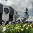 Atlético volta à Arena MRV com gramado sintético contra o Fluminense