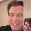 Filho de Celso Portiolli imita Silvio Santos e apresentador dispara: 'Muito ruim'