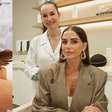 Deborah Secco faz transplante de sobrancelhas e comemora antes e depois: 'Me incomodava'