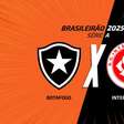 Botafogo x Internacional: onde assistir, escalações e arbitragem