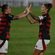 Flamengo goleia o Real Brasília pelo Brasileirão feminino; veja fotos