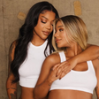 Ludmilla ironiza crítica por ela e Brunna Gonçalves terem a filha nos Estados Unidos