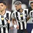 Botafogo não poderá contar com trio diante de Estudiantes e Flamengo