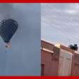 Balão despenca após pegar fogo no céu e deixa um morto em evento no México