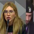De moletom e sorridente, Virginia Fonseca chega na CPI das Bets ao lado de Zé Felipe