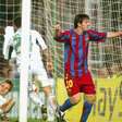 Primeiro título de Messi com o Barcelona completa 20 anos
