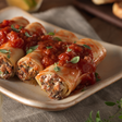 Faça em casa um prático canelone de calabresa com bacon