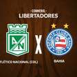 Atlético Nacional x Bahia: onde assistir, escalações e arbitragem