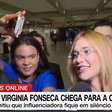 CPI das Bets: de óculos e foto da filha na roupa, Virginia chega sorridente e reação agita web. 'Quer holofotes'