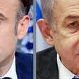 Macron e Netanyahu trocam farpas sobre bloqueio a Gaza