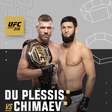 UFC 319 terá decisão do cinturão dos médios entre Du Plessis e Chimaev