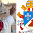 Coração em chamas, flecha, livro: Vaticano explica o brasão de Leão XIV