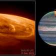 Os telescópios Webb e Hubble observaram ao mesmo tempo as auroras de Júpiter, mas não viram a mesma coisa