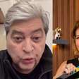 Datena chora com recado da filha de Silvio Santos após se demitir do SBT: 'Eu deixei'