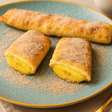Cartola na airfryer: sobremesa fácil de banana e queijo
