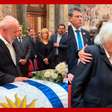 Lula comparece ao velório de Pepe Mujica e se despede de amigo de longa data