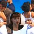Abre o olho, chérie! Bella Campos e Humberto Carrão protagonizam 'beijo de cinema' em gravação de 'Vale Tudo' na praia. Fotos!
