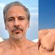 Edson Fieschi, ator de Vale Tudo, assume namoro com modelo 42 anos mais jovem
