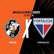 Vasco x Fortaleza, AO VIVO, com a Voz do Esporte, às 17h