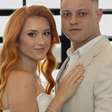 Filha de Gugu mostra fotos inéditas do casamento e vestido chama atenção; veja