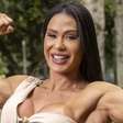 Gracyanne revela o que fez ao ganhar mil ovos de presente