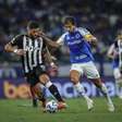 Hulk pistola com Kaio Jorge após empate do Atlético com o Cruzeiro