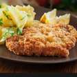 Bife à milanesa sem trigo na Airfryer: crocante e fácil