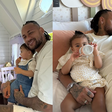 Neymar publica registros inéditos das filhas Helena e Mavie brincando juntas