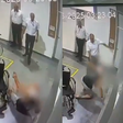 Paciente com colar cervical é agredido por segurança dentro de hospital na Grande São Paulo