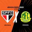 São Paulo x Mirassol, AO VIVO, com a Voz do Esporte, às 17h