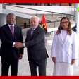 Lula recebe presidente de Angola no Palácio do Planalto