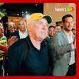 Carlo Ancelotti é recebido com festa no Rio de Janeiro