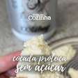 Cocada proteica - sem açúcar